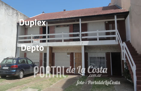 Duplex y departamento